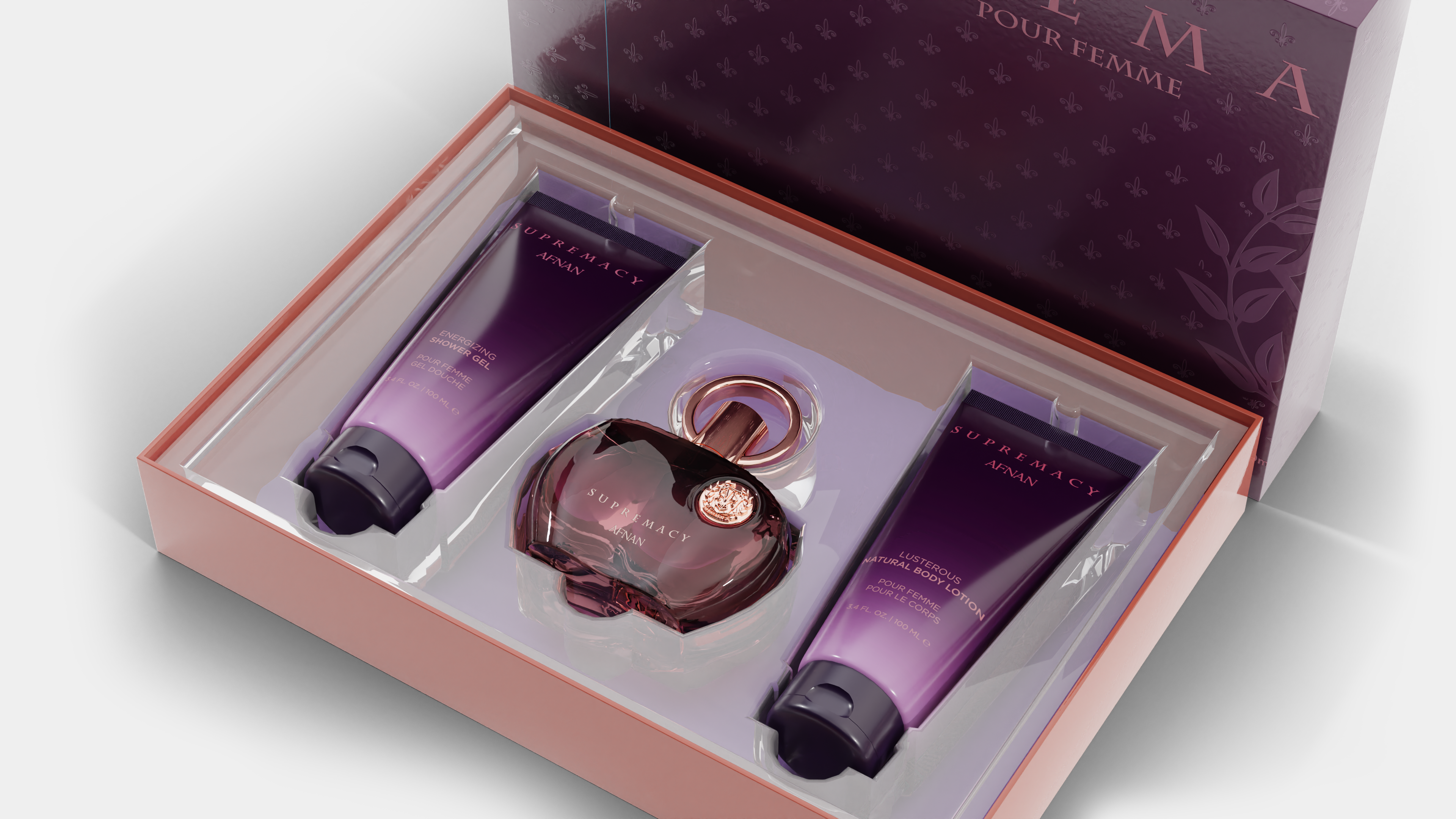 CADEAUSET SUPREMACY FEMME PURPLE
